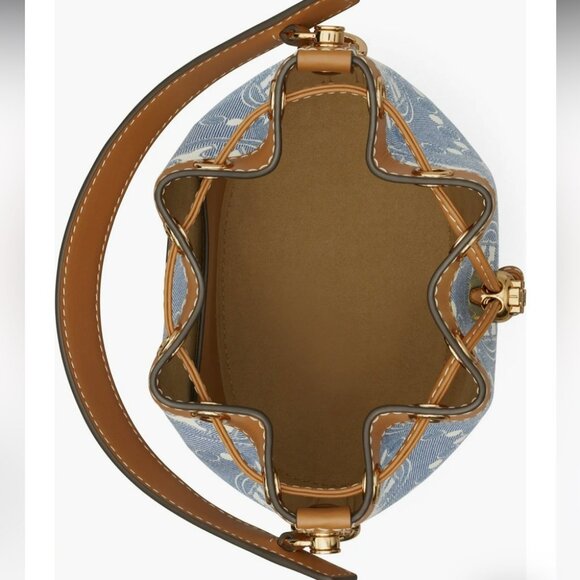 🔥NeW! Tory Burch T Monogram Bucket Bag - Picture 4 of 12